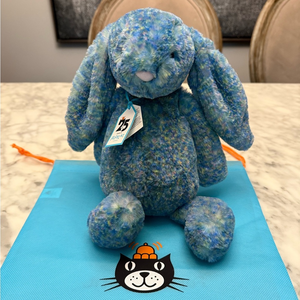 Jellycat Bashful luxe Bunny 25th anniversary